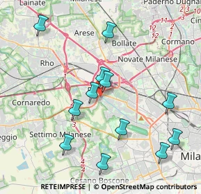 Mappa Piazzale del Molino Dorino, 20151 Milano MI, Italia (4.1525)