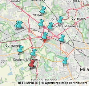 Mappa Piazzale del Molino Dorino, 20151 Milano MI, Italia (4.03286)