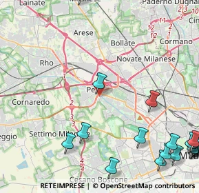 Mappa Piazzale del Molino Dorino, 20151 Milano MI, Italia (6.942)