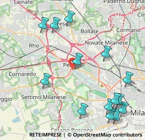Mappa Piazzale del Molino Dorino, 20151 Milano MI, Italia (5.19857)