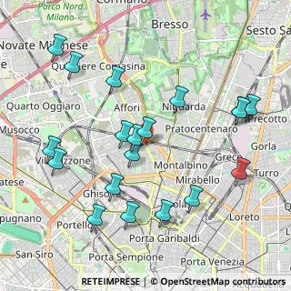Mappa GiGa Shop - Assistenza Cellulari e Computer, 20159 Milano MI, Italia (2.19211)