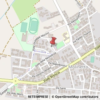 Mappa Viale Mazzini, 31, 25080 Mazzano, Brescia (Lombardia)