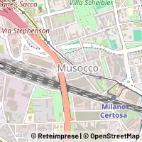Mapa Milano