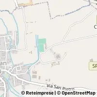 Mapa Fornovo San Giovanni