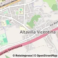 Kaart Altavilla Vicentina