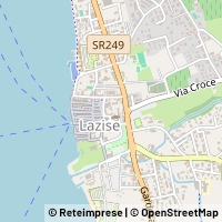 Mapa Lazise