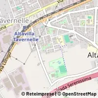 Mapa Altavilla Vicentina