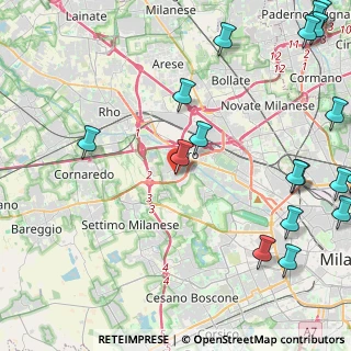 Mappa Via Isaac Newton, 20016 Pero MI, Italia (6.43778)