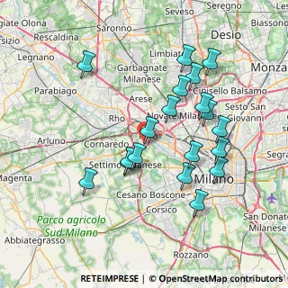 Mappa Via Isaac Newton, 20016 Pero MI, Italia (7.20053)