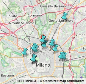 Mappa Via Gioacchino Murat, 20159 Milano MI, Italia (3.036)
