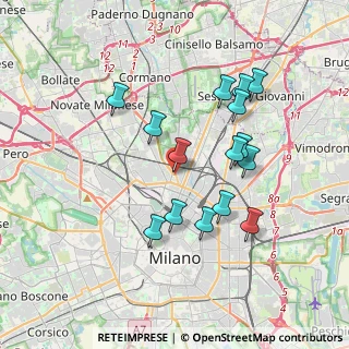 Mappa Via Gioacchino Murat, 20159 Milano MI, Italia (3.39733)