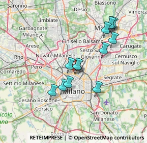 Mappa Via Gioacchino Murat, 20159 Milano MI, Italia (6.59769)