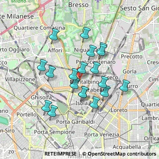 Mappa Via Gioacchino Murat, 20159 Milano MI, Italia (1.57474)