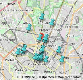 Mappa Via Gioacchino Murat, 20159 Milano MI, Italia (1.79316)