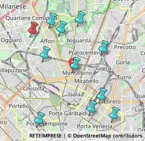 Mappa Via Gioacchino Murat, 20159 Milano MI, Italia (2.27909)