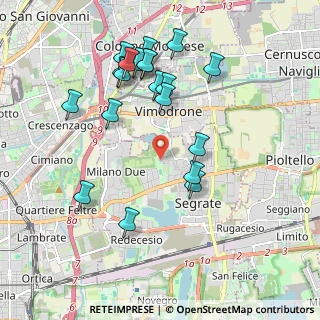 Mappa Via Sandro Pertini, 20090 Segrate MI, Italia (2.0205)