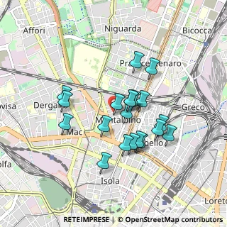 Mappa Via Cufra, 20159 Milano MI, Italia (0.7315)