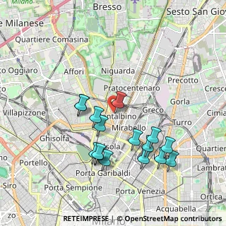 Mappa Via Cufra, 20159 Milano MI, Italia (1.87438)