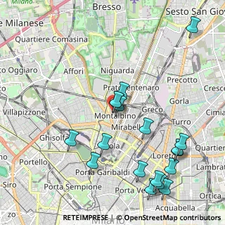 Mappa Via Cufra, 20159 Milano MI, Italia (2.35833)