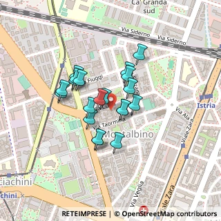 Mappa Via Cufra, 20159 Milano MI, Italia (0.1605)