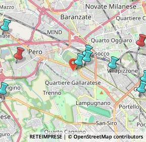 Mappa Milano, 20151 Milano MI, Italia (2.81818)