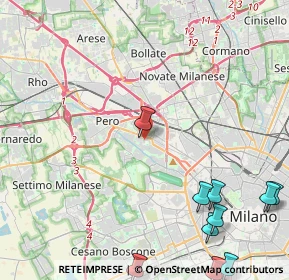 Mappa Via Cefalù, 20151 Milano MI, Italia (6.62364)