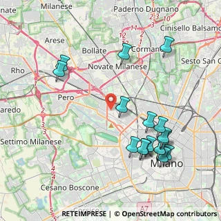 Mappa Via Barnaba Oriani, 20156 Milano MI, Italia (4.52941)