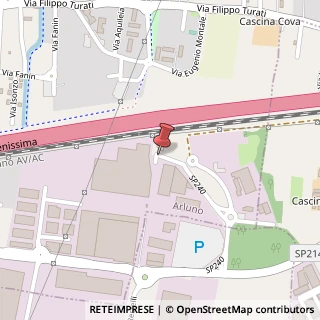 Mappa Via Donatori Volontari del Sangue, 96, 20004 Parabiago, Milano (Lombardia)