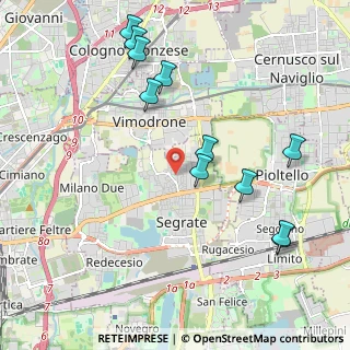 Mappa Via Papa Giovanni XXIII, 20054 Segrate MI, Italia (2.26182)