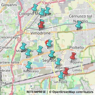 Mappa Via Papa Giovanni XXIII, 20054 Segrate MI, Italia (2.214)