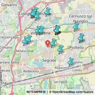 Mappa Via Papa Giovanni XXIII, 20054 Segrate MI, Italia (2.113)