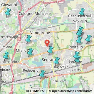 Mappa Via Papa Giovanni XXIII, 20054 Segrate MI, Italia (3.0175)