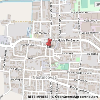 Mappa Via quinto capitanio 24, 25030 Castelcovati, Brescia (Lombardia)