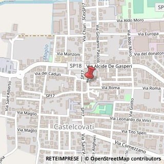 Mappa Via Quinto Capitanio, 32, 25030 Castelcovati, Brescia (Lombardia)