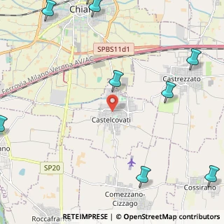 Mappa Via Quinto Capitanio, 25030 Castelcovati BS, Italia (3.67909)