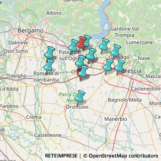 Mappa Via Quinto Capitanio, 25030 Castelcovati BS, Italia (10.92063)