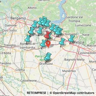 Mappa Via Quinto Capitanio, 25030 Castelcovati BS, Italia (11.7965)