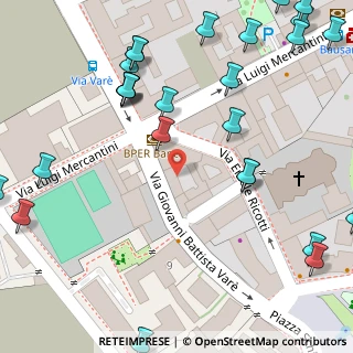 Mappa Via Giovanni Battista Varè, 20158 Milano MI, Italia (0.08889)