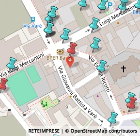 Mappa Via Giovanni Battista Varè, 20158 Milano MI, Italia (0.08889)