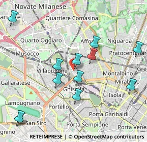 Mappa Via Giovanni Battista Varè, 20158 Milano MI, Italia (2.19)