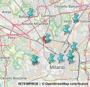 Mappa Via Giovanni Battista Varè, 20158 Milano MI, Italia (4.25545)