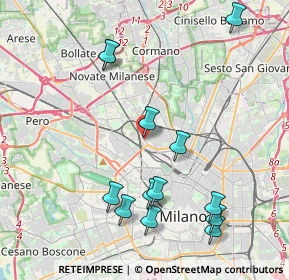 Mappa Via Giovanni Battista Varè, 20158 Milano MI, Italia (4.47846)