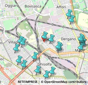 Mappa Via Giovanni Battista Varè, 20158 Milano MI, Italia (1.249)