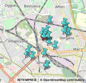 Mappa Via Giovanni Battista Varè, 20158 Milano MI, Italia (0.7185)