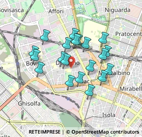 Mappa Via 20158, 20158 Milano MI, Italia (0.735)