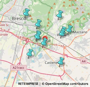 Mappa Via Ruggero Ruggeri, 25129 Buffalora BS, Italia (3.25364)