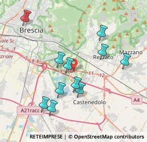 Mappa Via Ruggero Ruggeri, 25129 Buffalora BS, Italia (3.78636)
