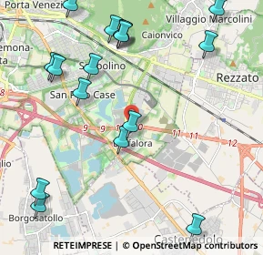 Mappa Via Ruggero Ruggeri, 25129 Buffalora BS, Italia (2.61563)