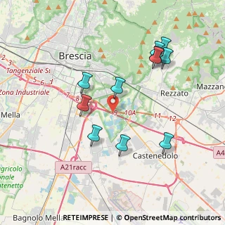 Mappa Via Casotti, 25134 Brescia BS, Italia (3.83091)