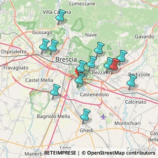 Mappa Via Casotti, 25134 Brescia BS, Italia (7.08538)